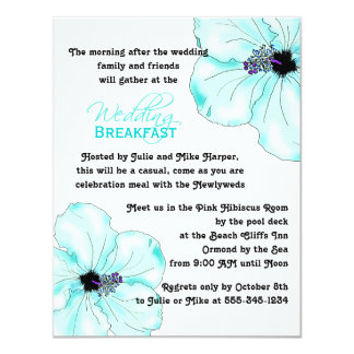 wedding breakfast invitations & announcements zazzle blue_hibiscus_art_wedding_breakfast_card r93c0afae328b4a4ab7a13b656154c952_zk91q_324?rlvnet=1 wedding breakfast invitations & announcements zazzle,Wedding Breakfast Invitations